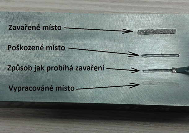 Laserové a TIG mikronávary – fotografie 3